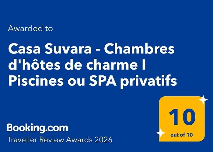 Casa Suvara - D'hotes De Charme I Piscines Ou Privatifs Отель типа 